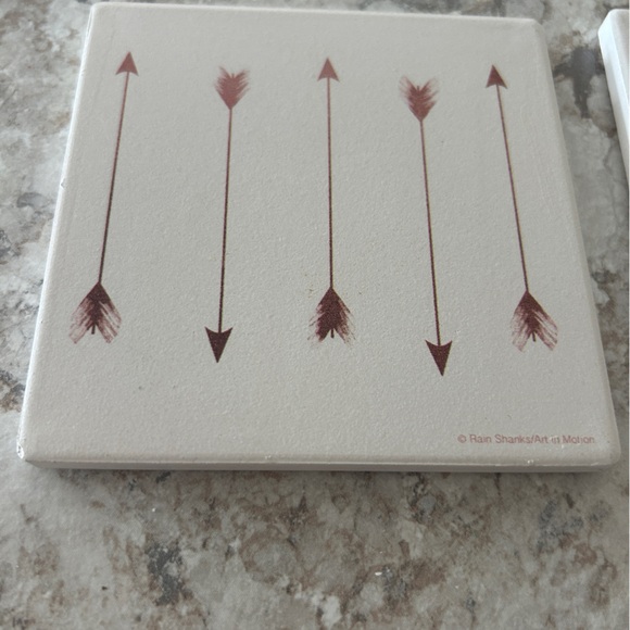 Thirtystone Boho Arrow Coasters Set of 2 - Picture 5 of 6